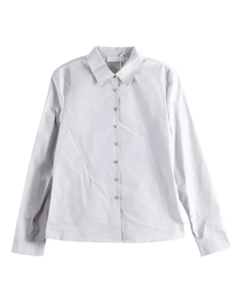 AMOMENTO long-sleeve button-up shirt - Grau Grau
