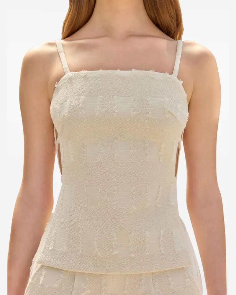 Cult Gaia Simone Tanktop - Weiß Weiß