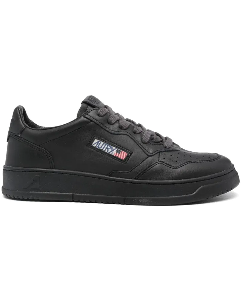 AUTRY Einfarbige Medalist Sneakers - Schwarz Schwarz