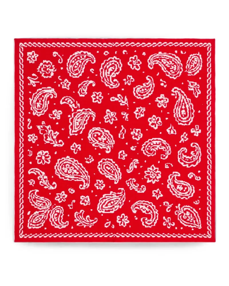 Public School Bedford Schal mit Paisley-Print - Rot Rot