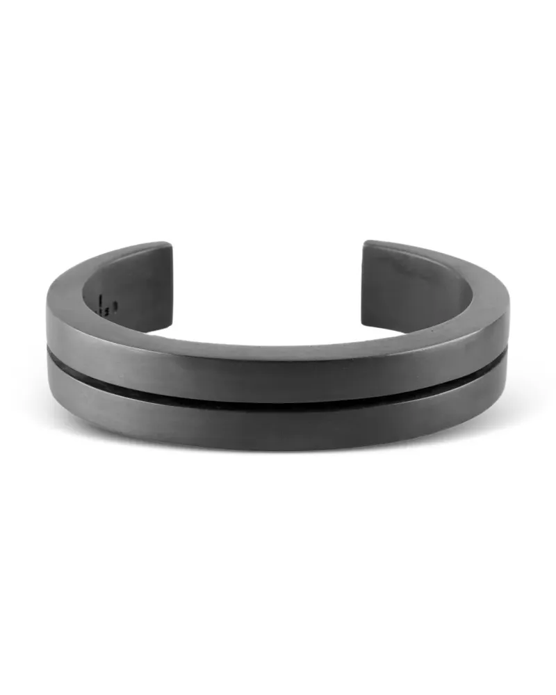 Parts Of Four oxidised crescent crevice bracelet - Grau Grau