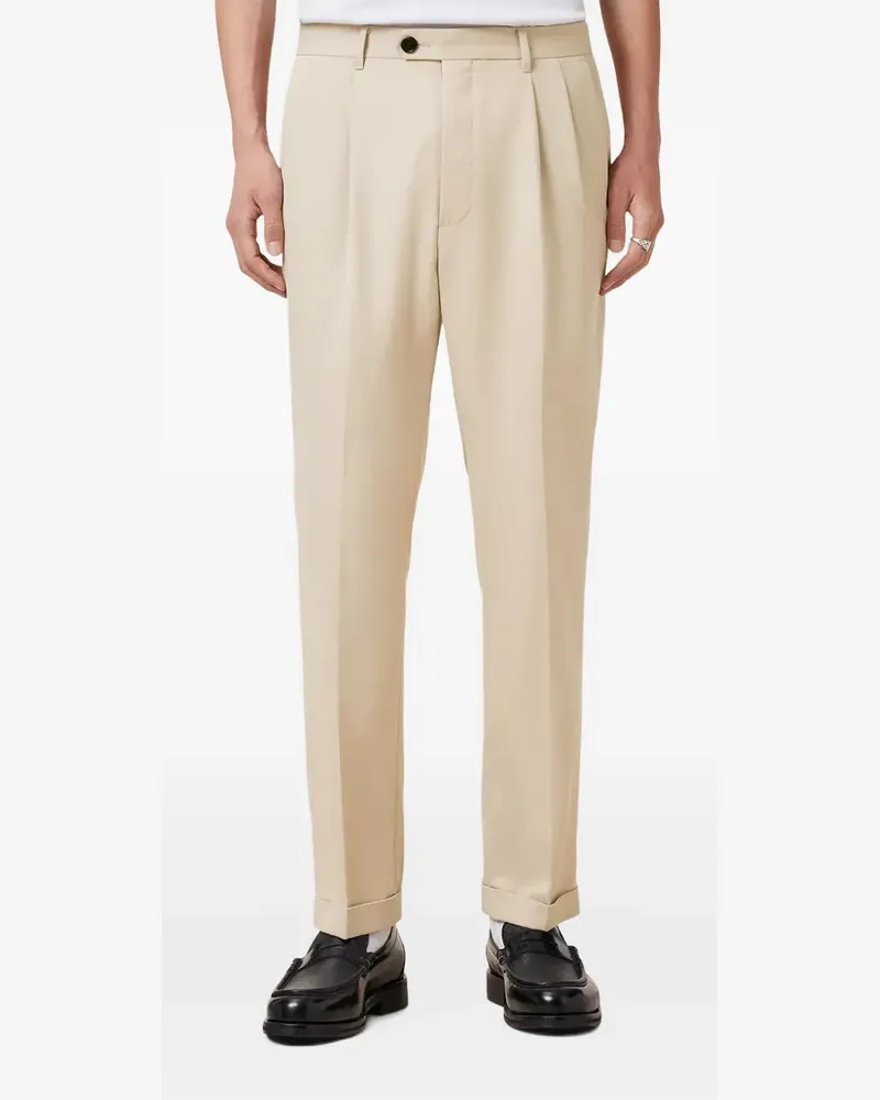 AllSaints Tallis Hose mit Falten - Nude Nude