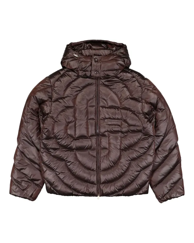 Casablanca Paris quilted puffer jacket - Braun Braun