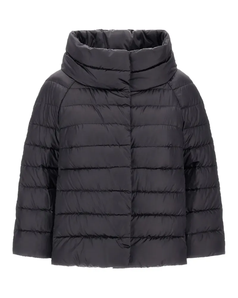 Herno Sofia Bomberjacke - Schwarz Schwarz