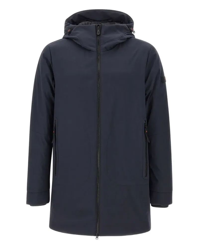 Peuterey Kapuzenparka mit Reißverschluss - Blau Blau