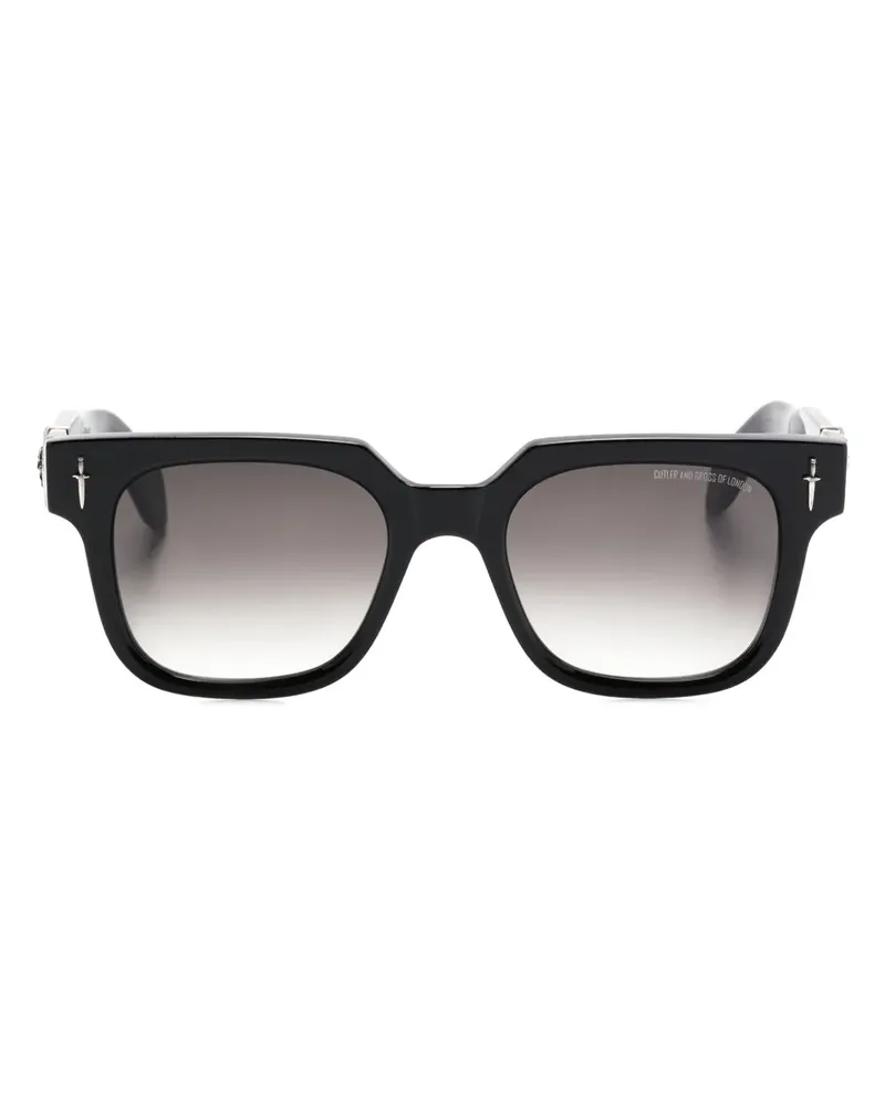 Cutler and Gross x The Great Frog Lucky Diamond II Sonnenbrille - Schwarz Schwarz