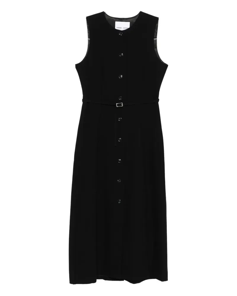 Samsøe & Samsøe Saruma midi dress - Schwarz Schwarz