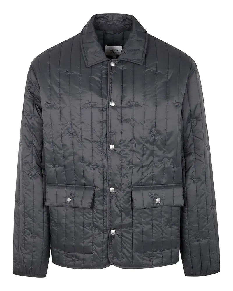 Kitsuné Gesteppte Jacke - Grau Grau