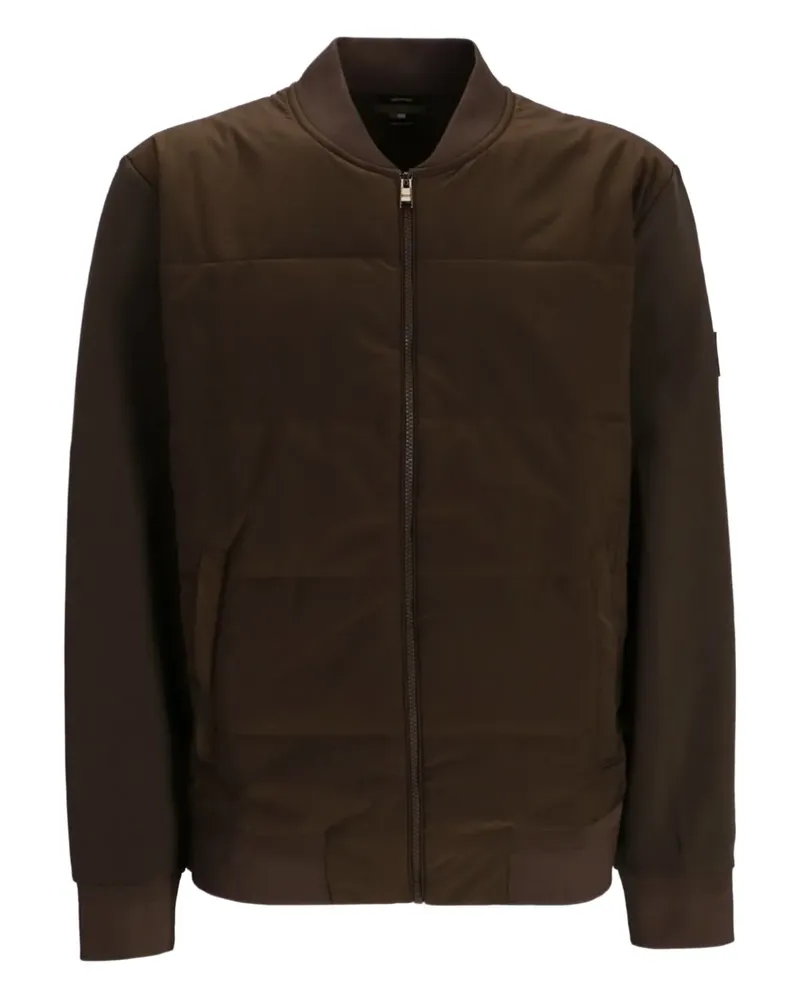 HUGO BOSS Bomberjacke mit Steppeinsätzen - Braun Braun
