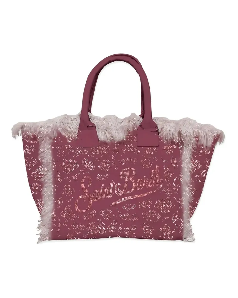 MC2 Saint Barth Vanity rhinestone-embellished tote bag - Rot Rot