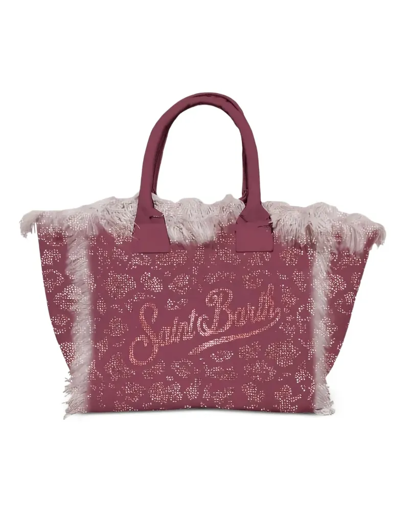 MC2 Saint Barth Vanity rhinestone-embellished tote bag - Rot Rot