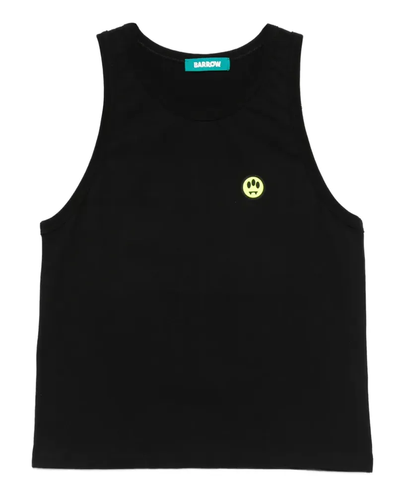 BARROW logo tank top - Schwarz Schwarz