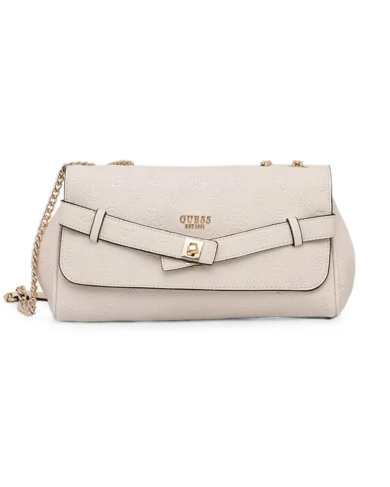 Guess Ella twist-lock crossbody bag - Nude Nude