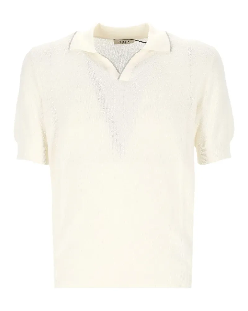 Altea T-Shirt mit Lochstrickmuster - Nude Nude