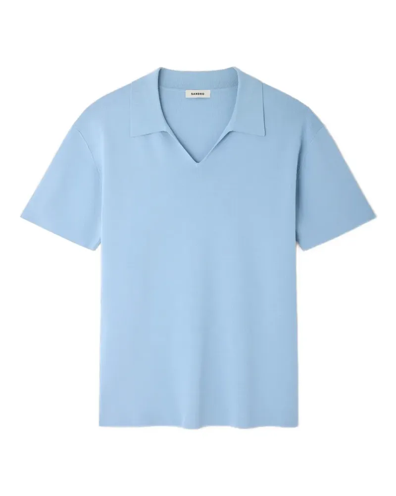 Sandro Riccardo Strickoberteil - Blau Blau