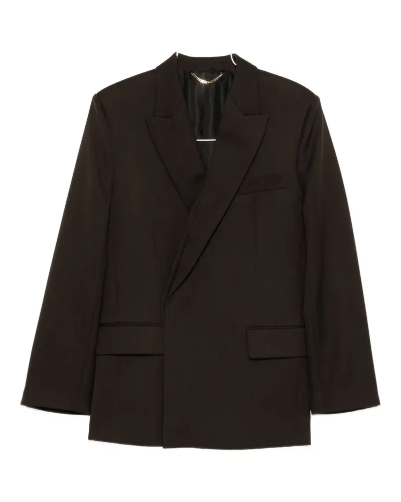 Victoria Beckham Jacke im Layering-Look - Braun Braun
