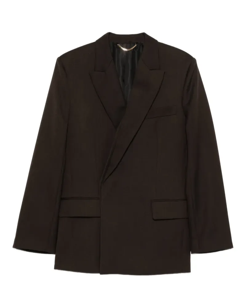 Victoria Beckham Jacke im Layering-Look - Braun Braun