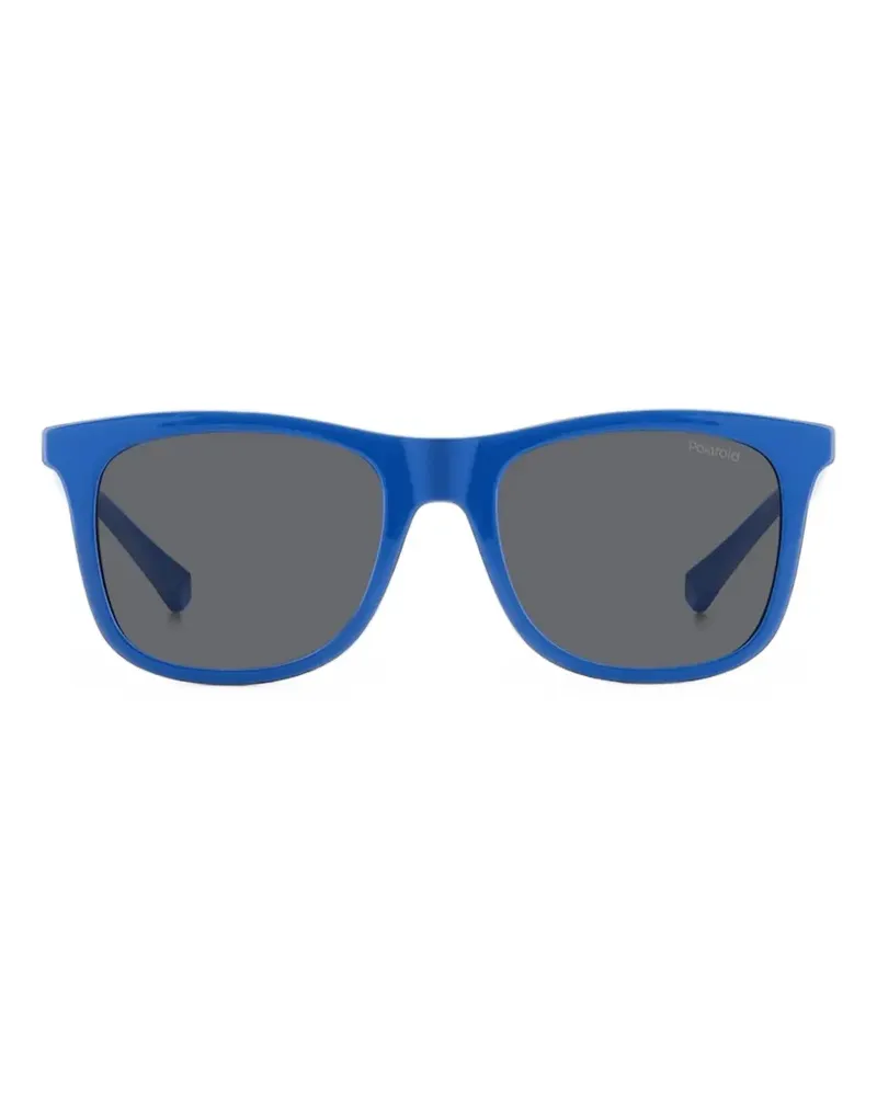 Polaroid Brille mit getönten Clip-On-Gläsern - Blau Blau