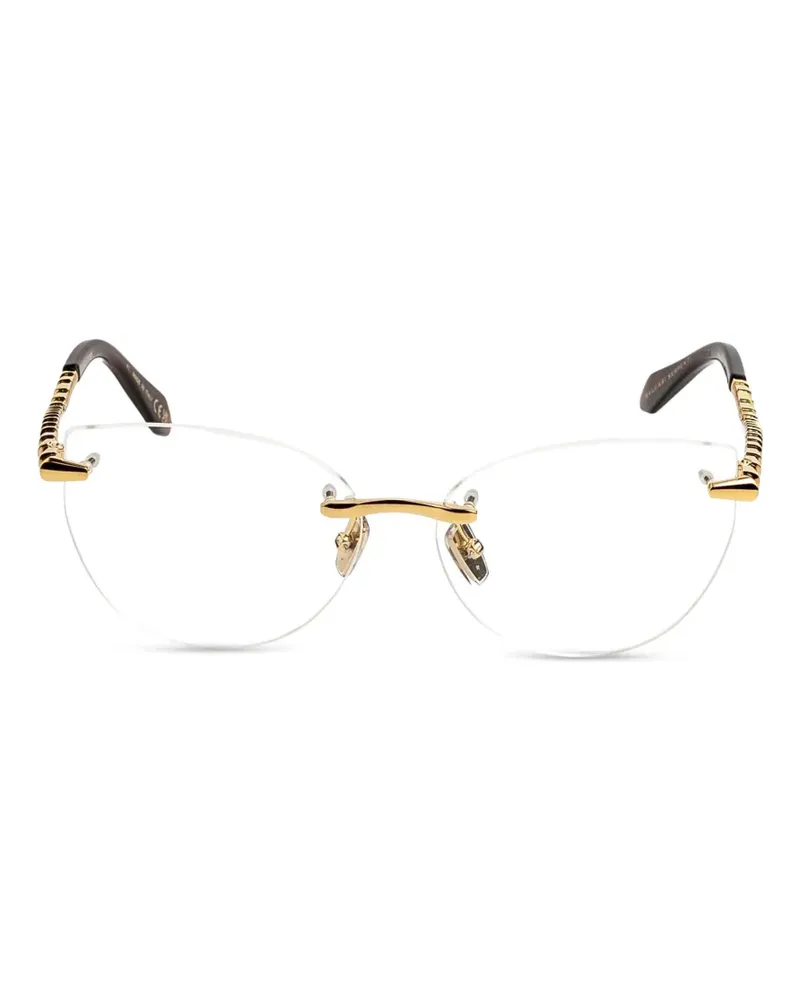 Bulgari Rahmenlose Serpenti Brille - Gold Gold