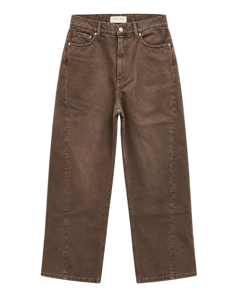 PAURA Fear Oversized-Jeans - Braun Braun