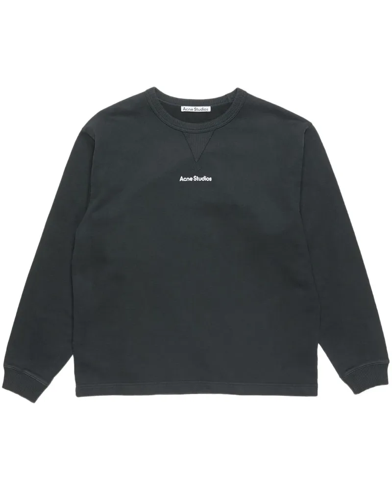 Acne Studios Sweatshirt mit Print - Schwarz Schwarz