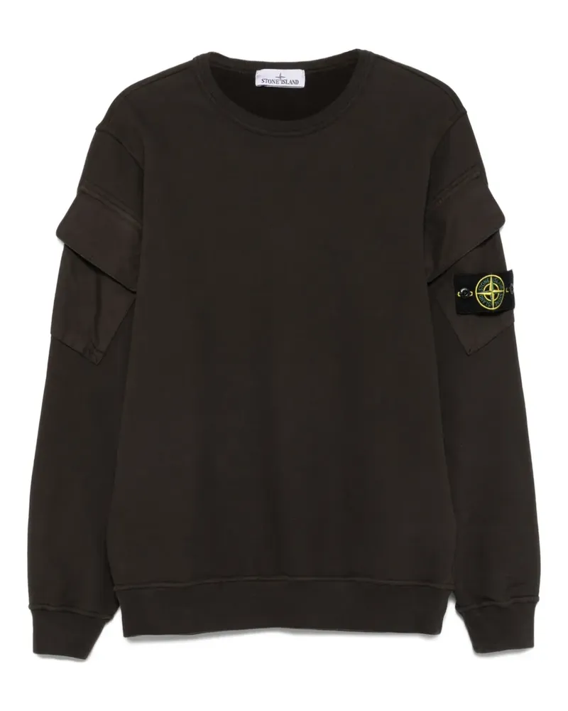 Stone Island 6100008 Sweatshirt mit Taschendetail - Grau Grau