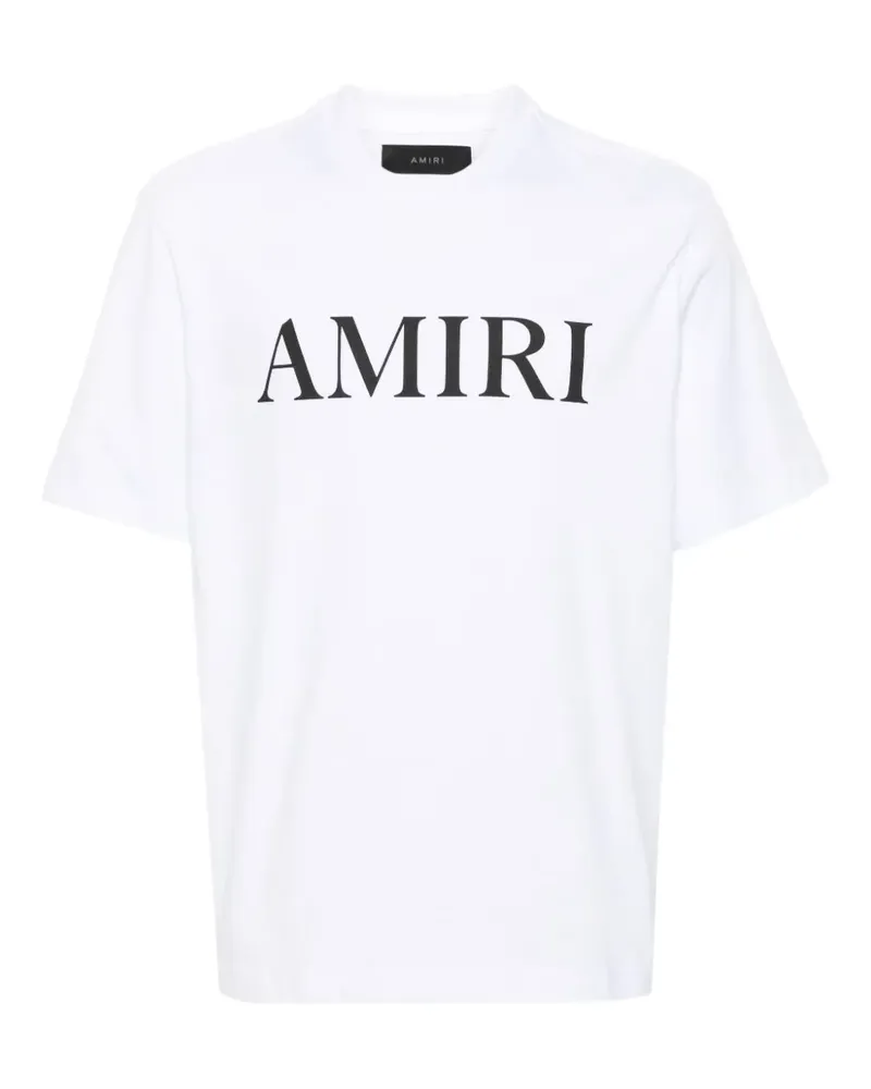 Amiri T-Shirt mit Logo-Print - Weiß Weiß