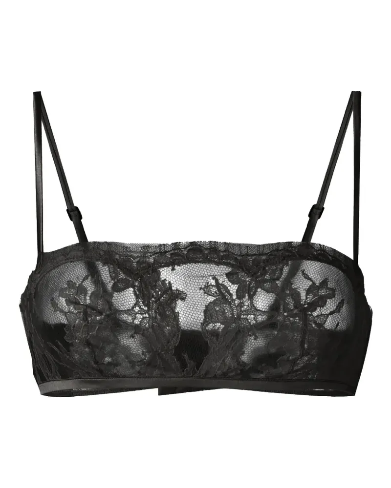 La Perla floral-lace bra - Schwarz Schwarz