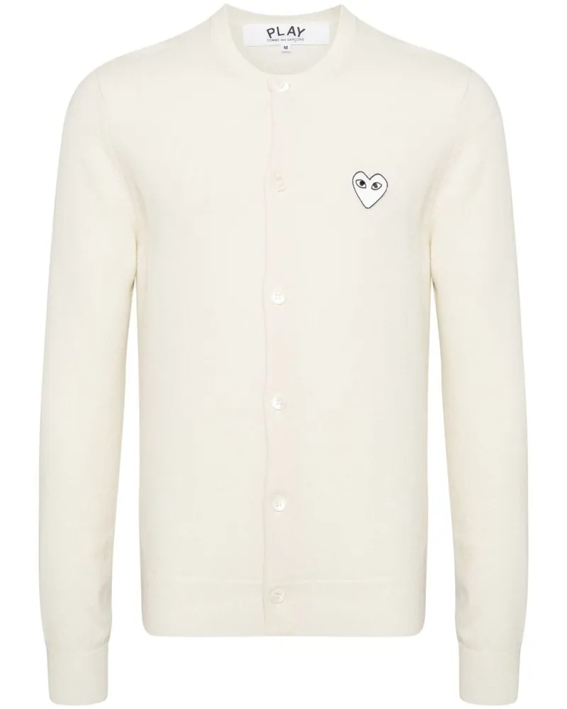 Comme des Garçons Klassischer Cardigan - Nude Nude