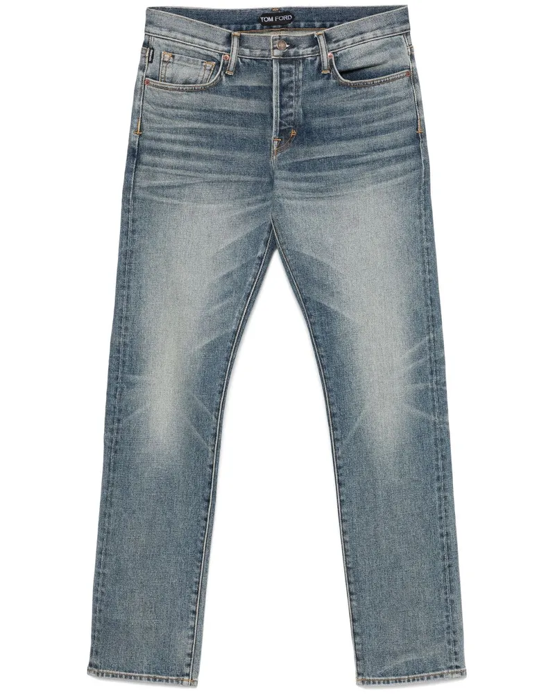 Tom Ford Schmale Jeans - Blau Blau