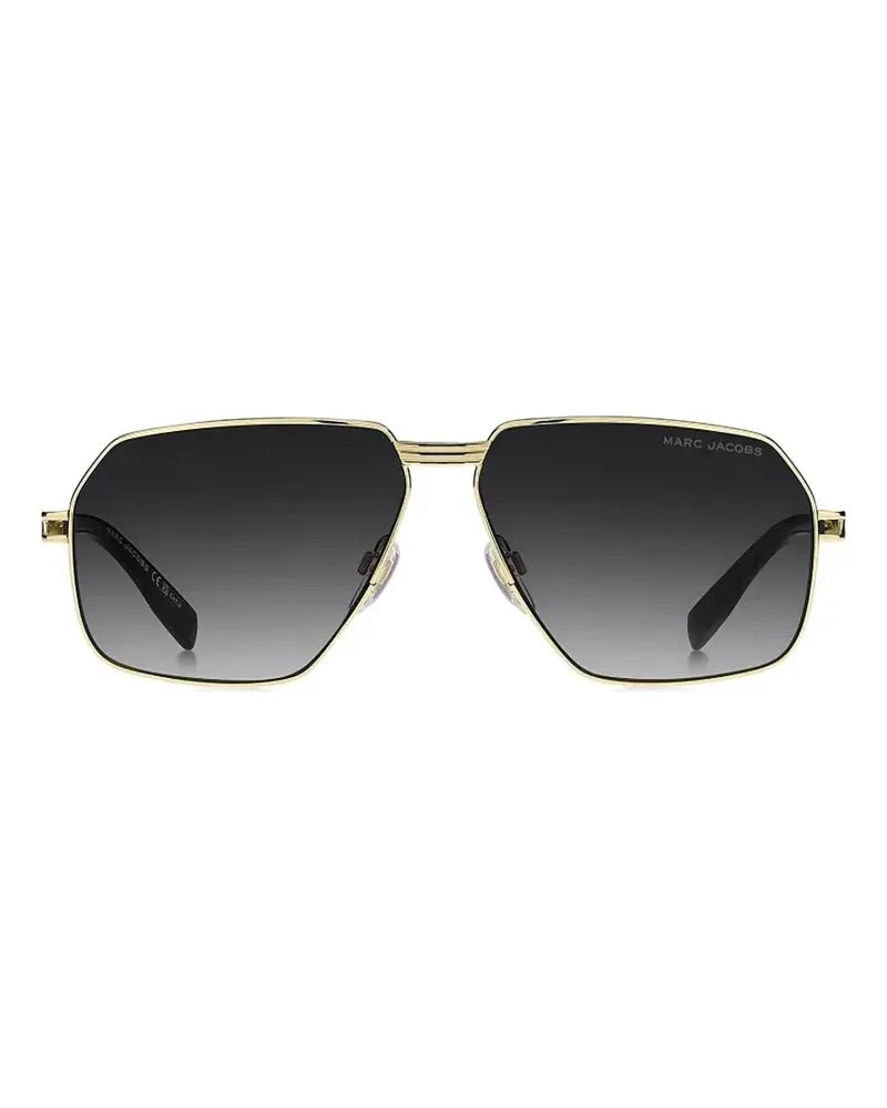 Marc Jacobs geometric-frame sunglasses - Gold Gold
