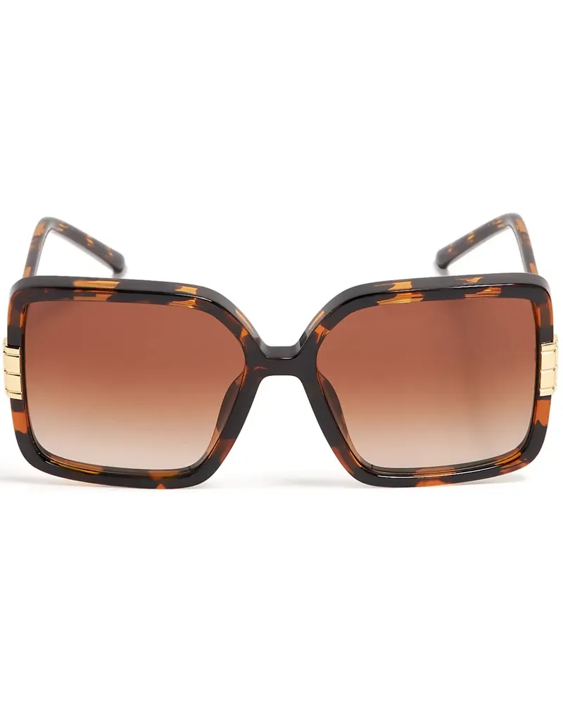 Tory Burch Eleanor Sonnenbrille - Braun Braun