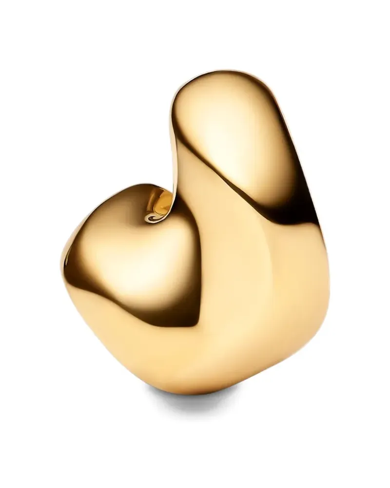 Maria Black Kleiner Saddle Ohrring - Gold Gold