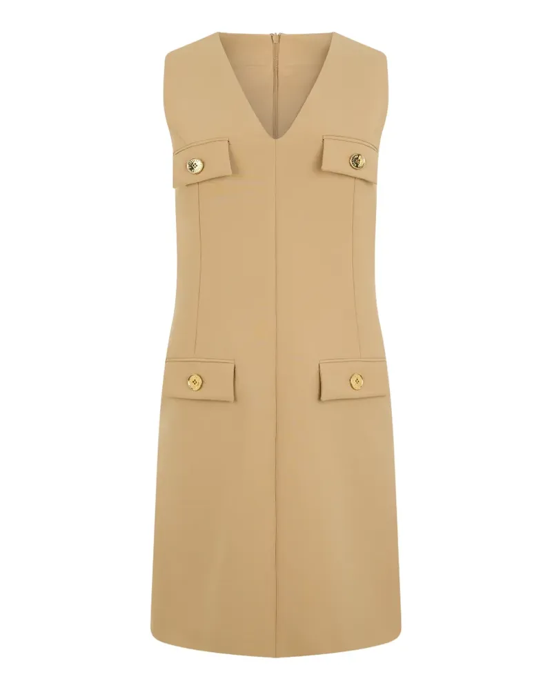 Moschino V-neck sleeveless dress - Nude Nude
