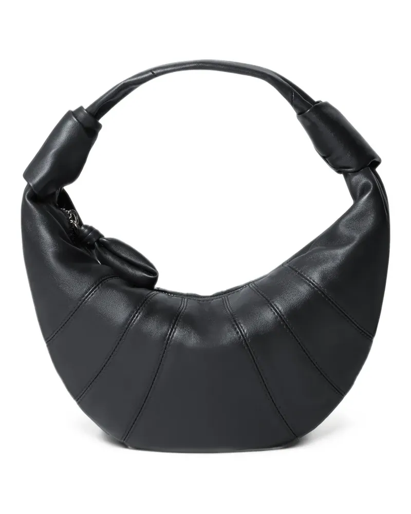 Christophe Lemaire Mini Fortune Croissant Handtasche - Schwarz Schwarz
