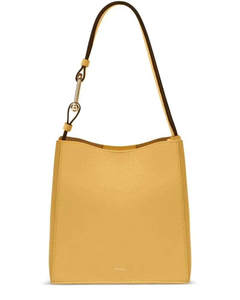 Furla Mini Nuvola Schultertasche - Gelb Gelb
