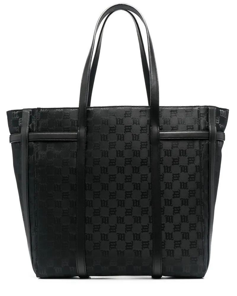 MISBHV Shopper mit Monogramm Schwarz