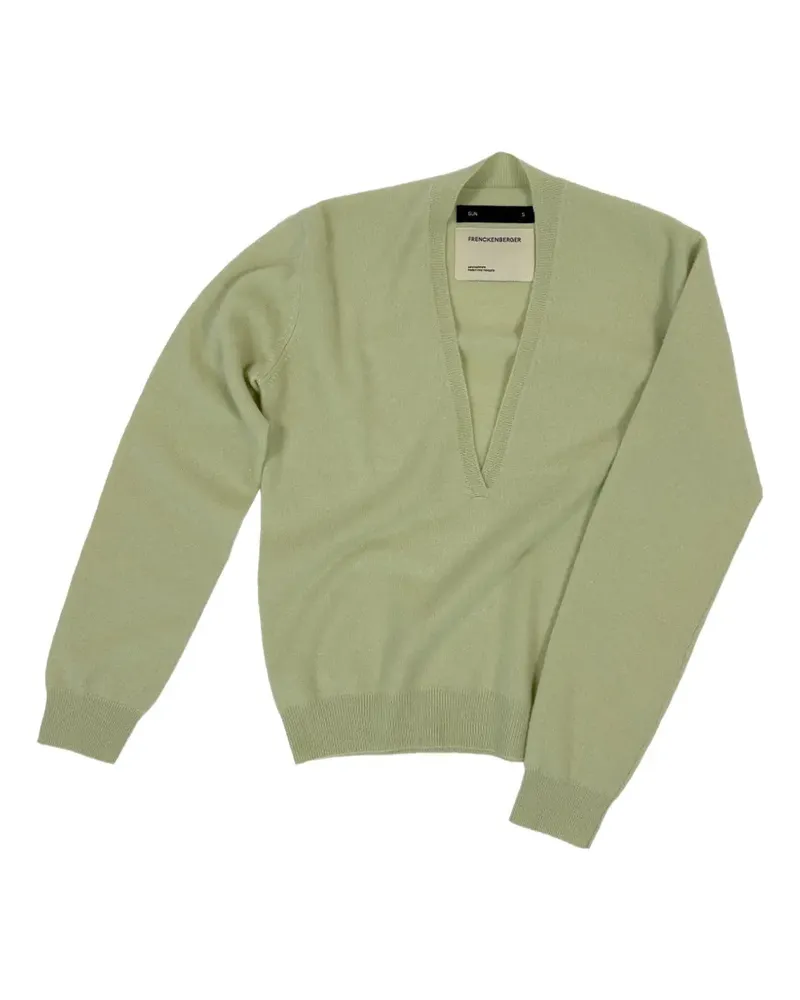 Frenckenberger Johnny V-neck sweater - Grün Grün