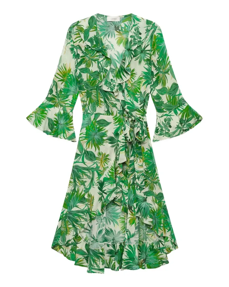 Maliparmi Botanical Jungle dress - Grün Grün