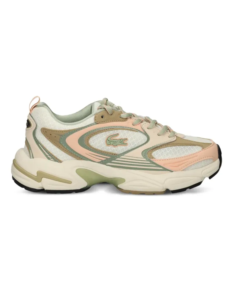 Lacoste Sneakers mit Kontrasteinsätzen - Nude Nude