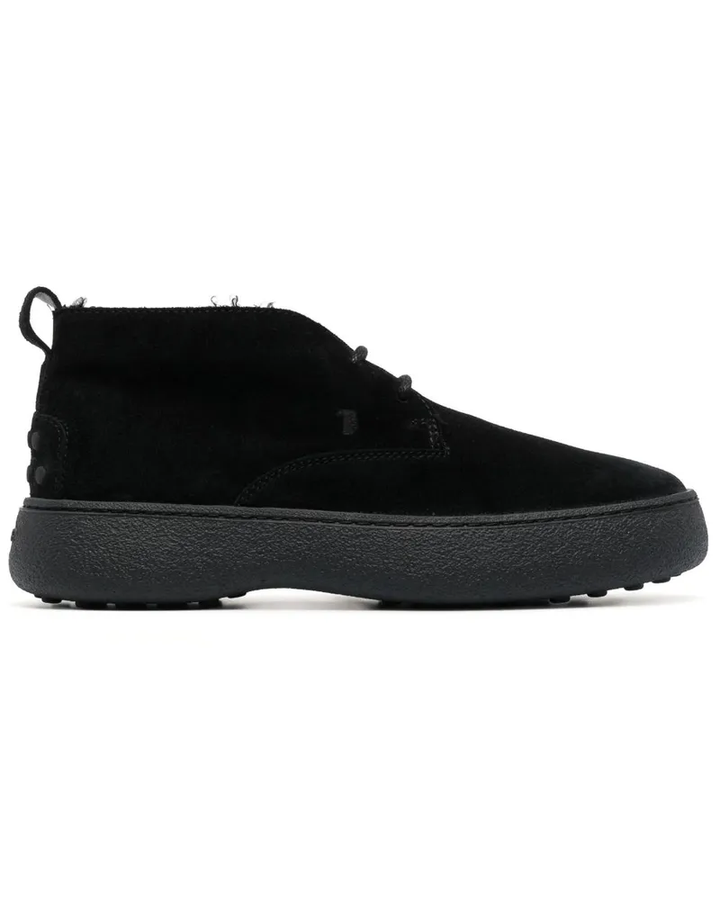 TOD'S Desert-Boots aus Wildleder - Schwarz Schwarz