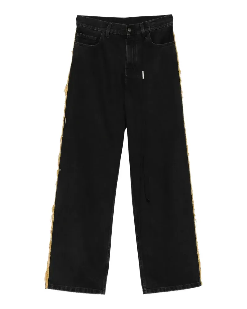 Ann Demeulemeester Jeans mit geradem Bein - Schwarz Schwarz
