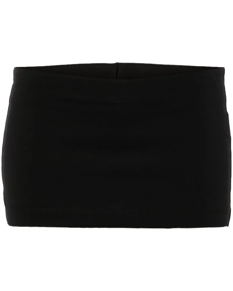 Balenciaga Mini Hosenrock im Stretch-Design - Schwarz Schwarz