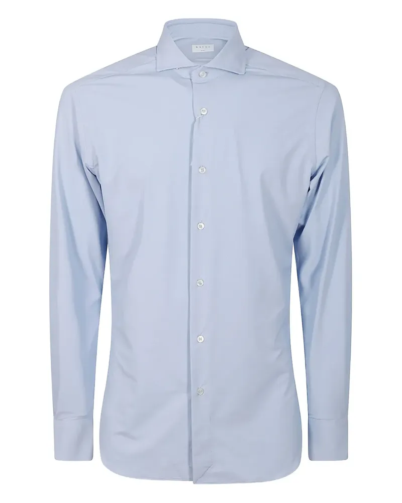 XACUS Langärmeliges Hemd - Blau Blau