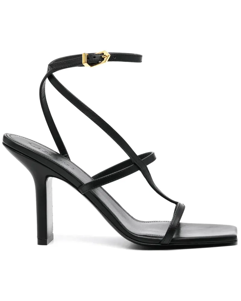 Lanvin Klassische Sandalen 95mm - Schwarz Schwarz