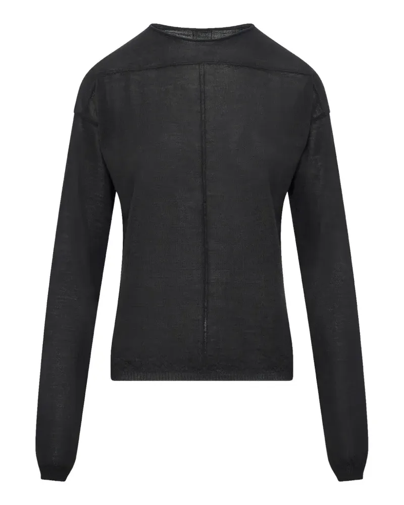 Rick Owens crew-neck sweater - Schwarz Schwarz