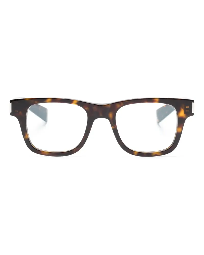Saint Laurent SL5640PT 009 Brille mit eckigem Gestell - Braun Braun