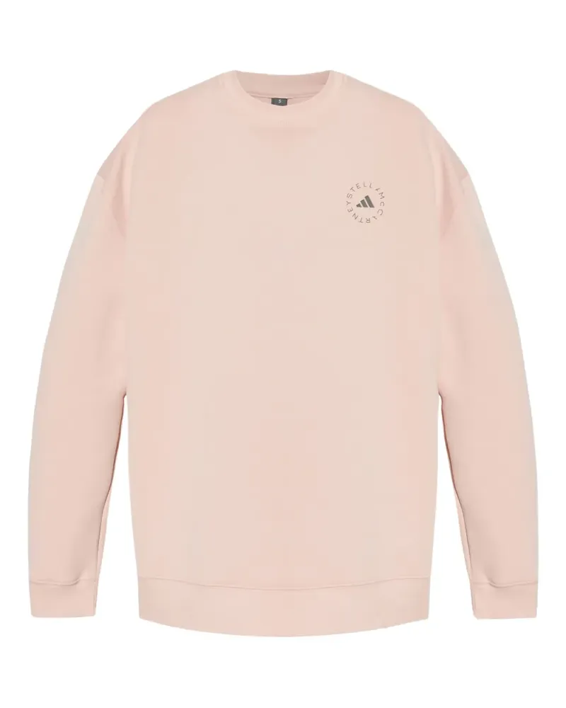 adidas Sweatshirt mit Logo-Print - Rosa Rosa
