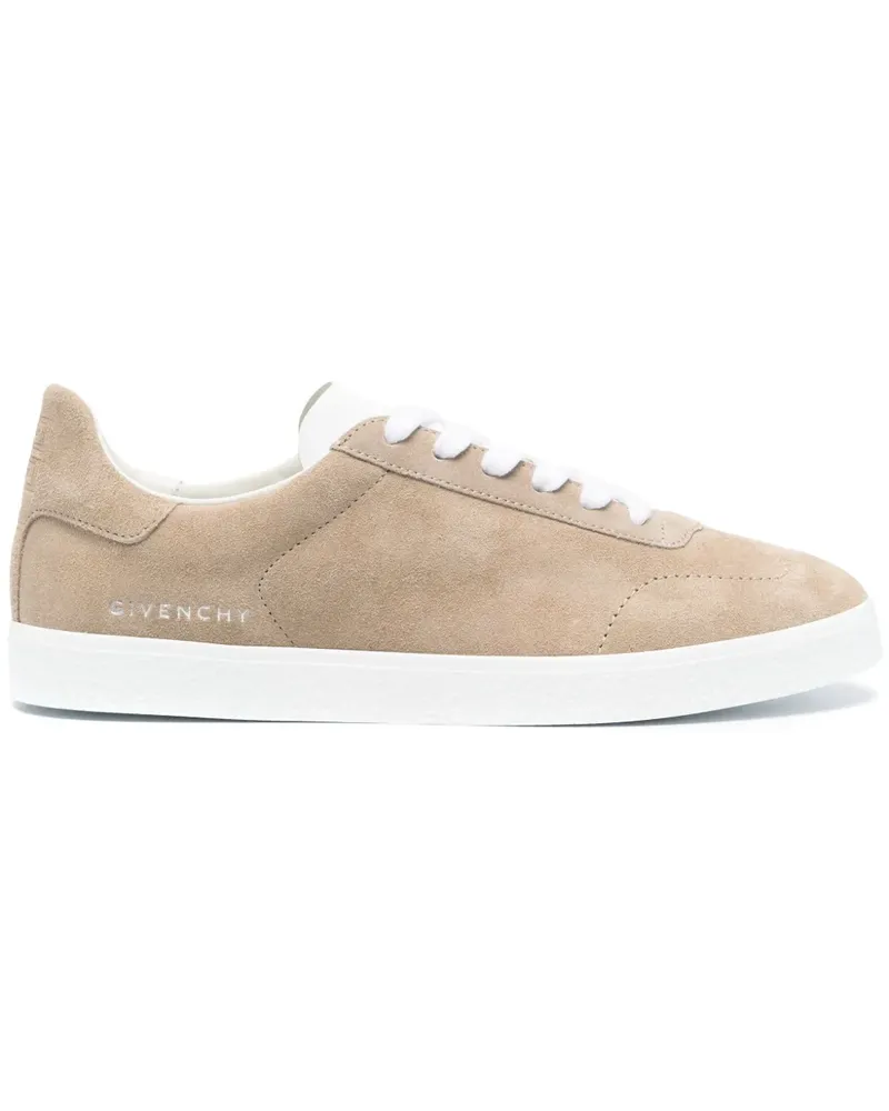 Givenchy Town Sneakers aus Wildleder - Nude Nude
