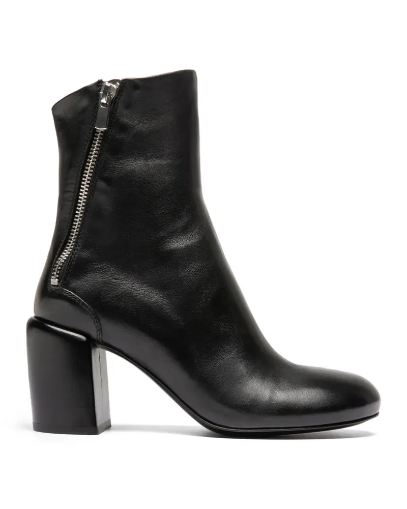 Officine Creative Italia Felicia zip leather boots - Schwarz Schwarz